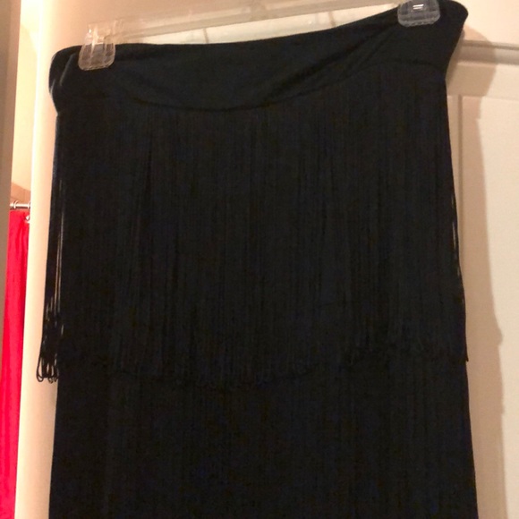 Black double layer fringe skirt and top for FREE - Picture 2 of 6
